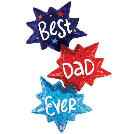 Betallic41" Best Dad Ever Burst